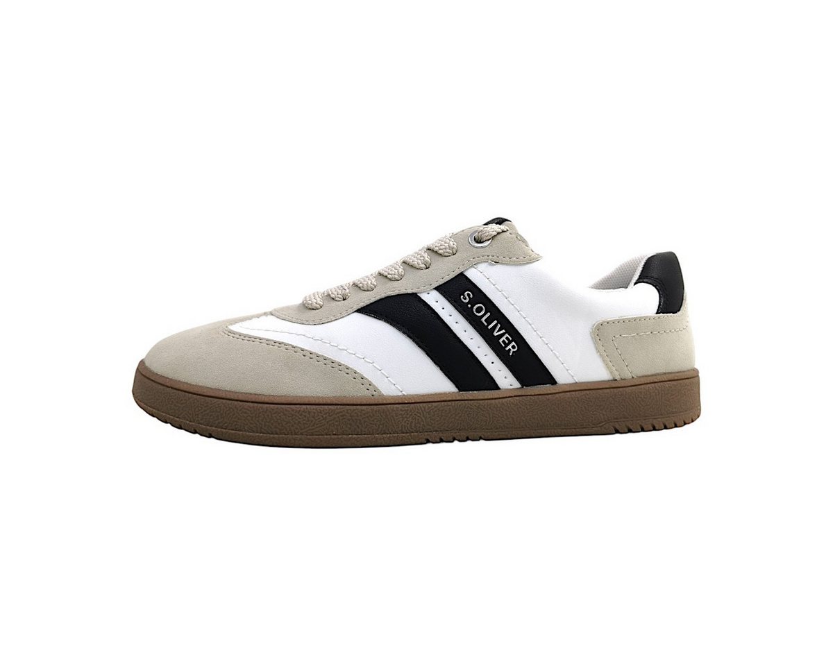 s.Oliver sportlicher Schnürer Schnürschuh (weiß)
