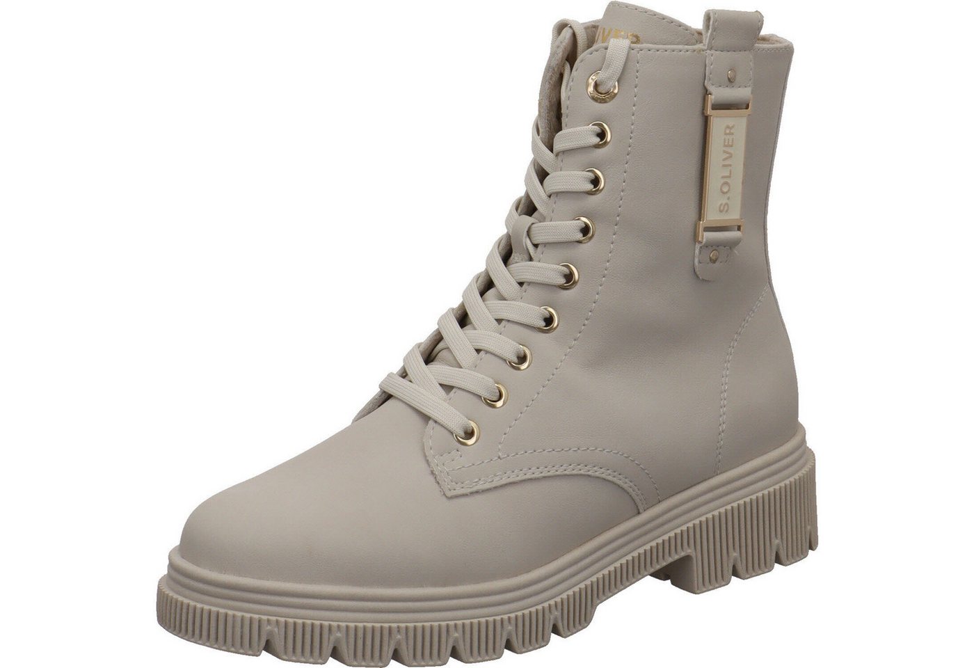 s.Oliver Schnürboots (beige)