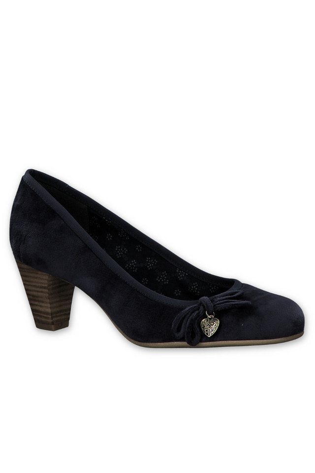 s.Oliver Trachtenpumps - KONRADA - navy, altrosé Pumps
