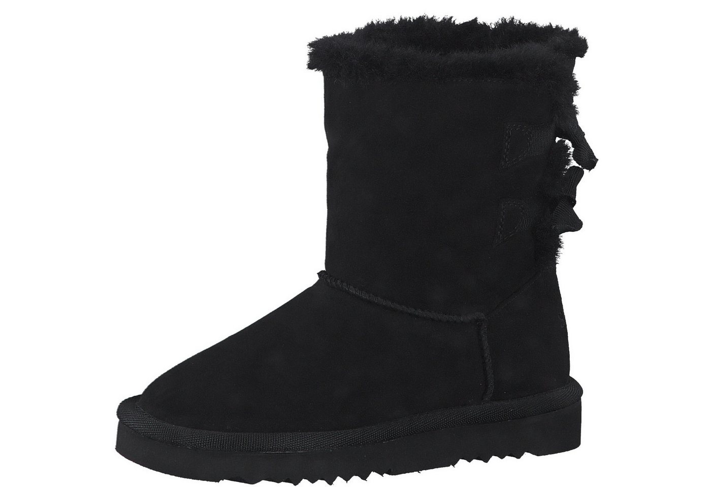 s.Oliver Winter Stiefelette 5-46406-29-001 - gefüttert - schwarz Kinder Sneaker