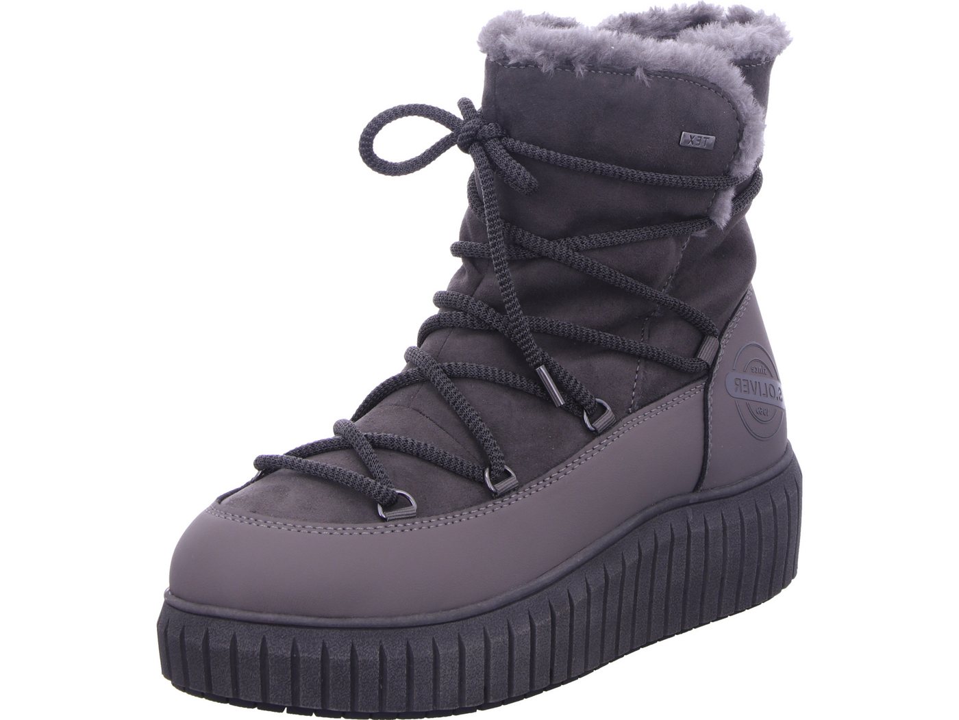 s.Oliver Winterboots mit TEX-Membran (grau)