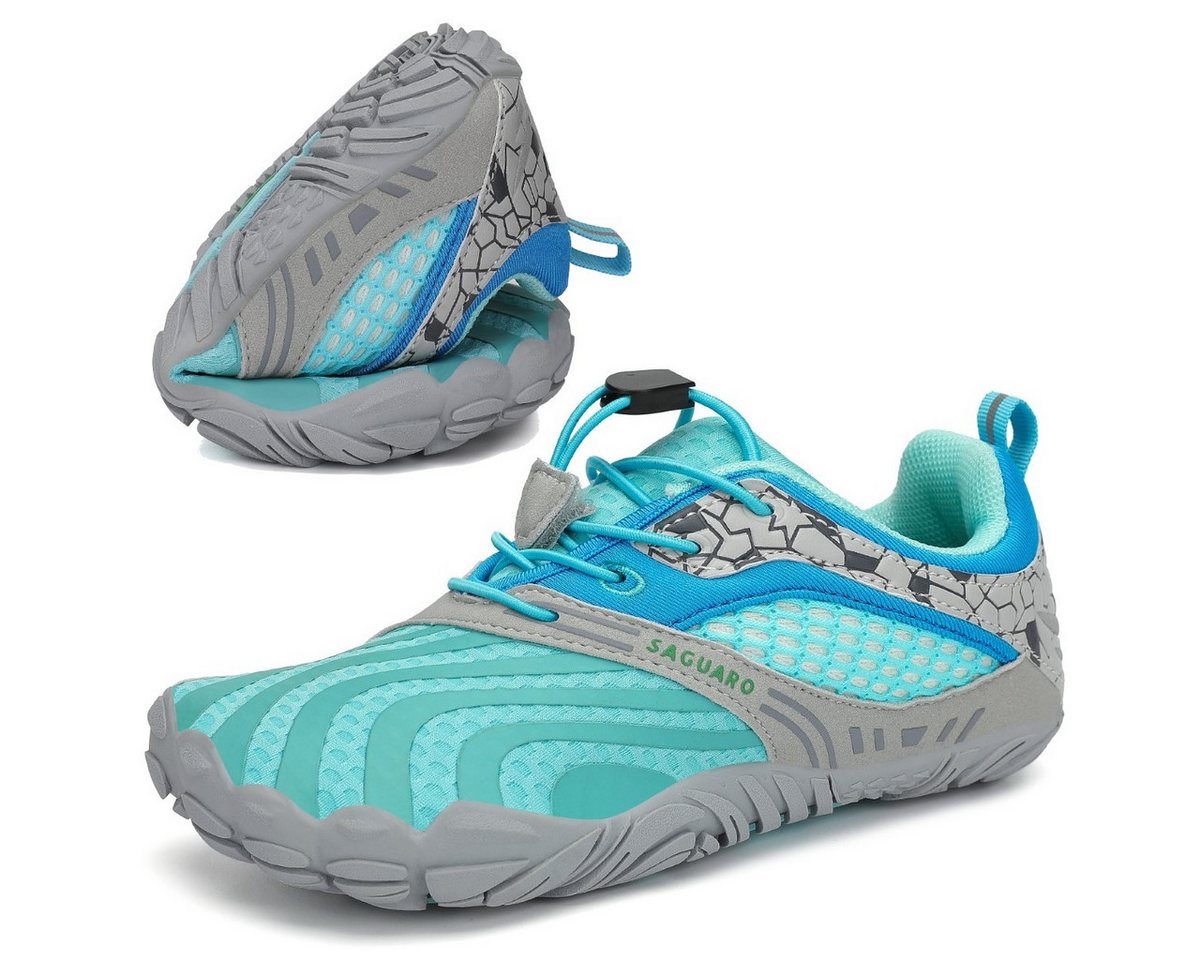 SAGUARO leichter biegsamer Kinder Barfußschuh sky EUR 28 Barfußschuh