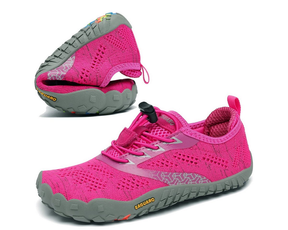 SAGUARO leichter Kinder Barfußschuh rosa EUR 30 Barfußschuh