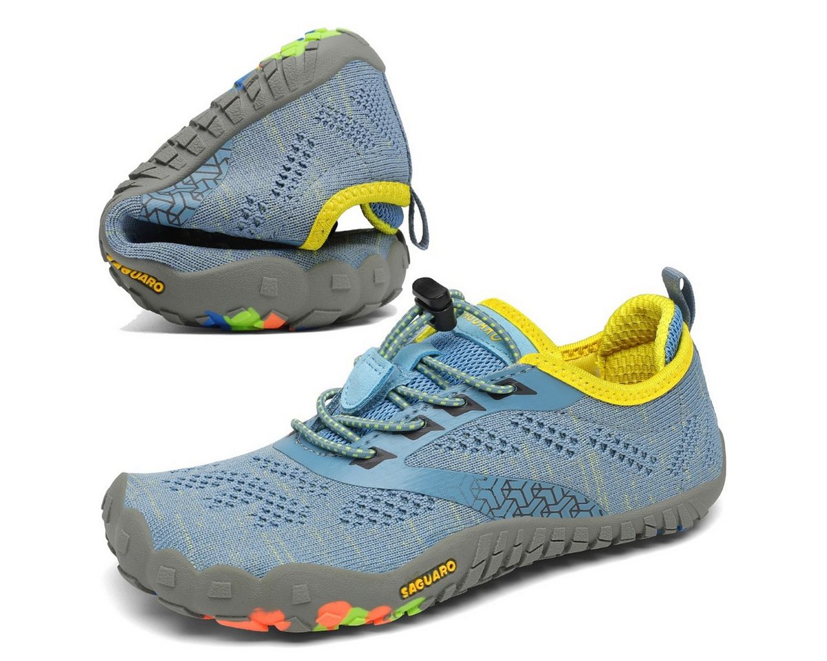 SAGUARO leichter Kinder Barfußschuh Barfußschuh (sky)