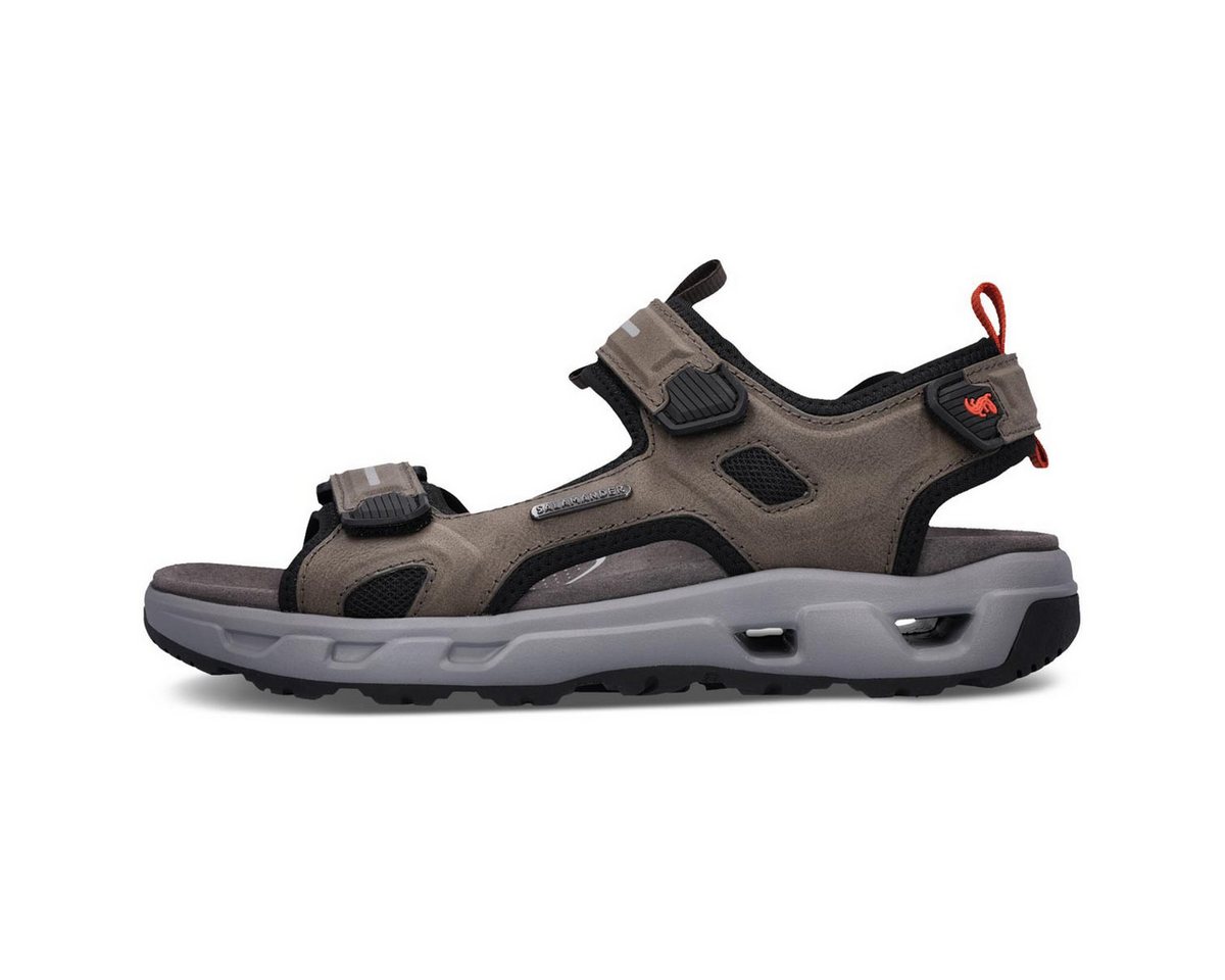 Salamander Basic Trekkingsandale (1-tlg) Trekkingsandalen - Verstellbarer Klettverschluss (grün)