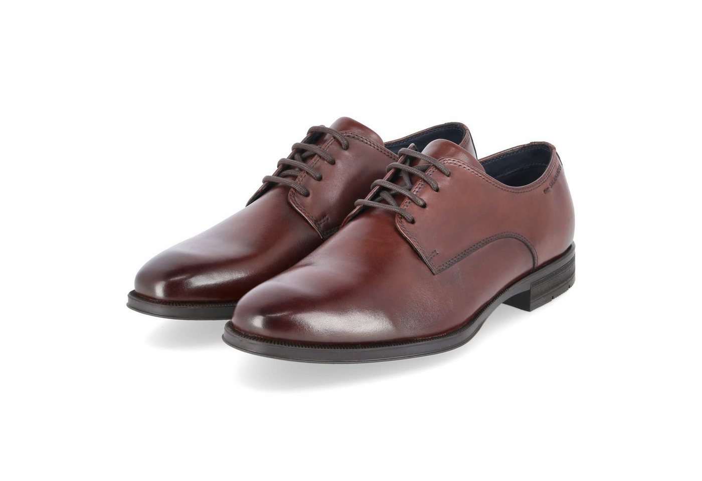 Salamander E11AUU011100-6300 Herren Glattleder braun Schnürschuh