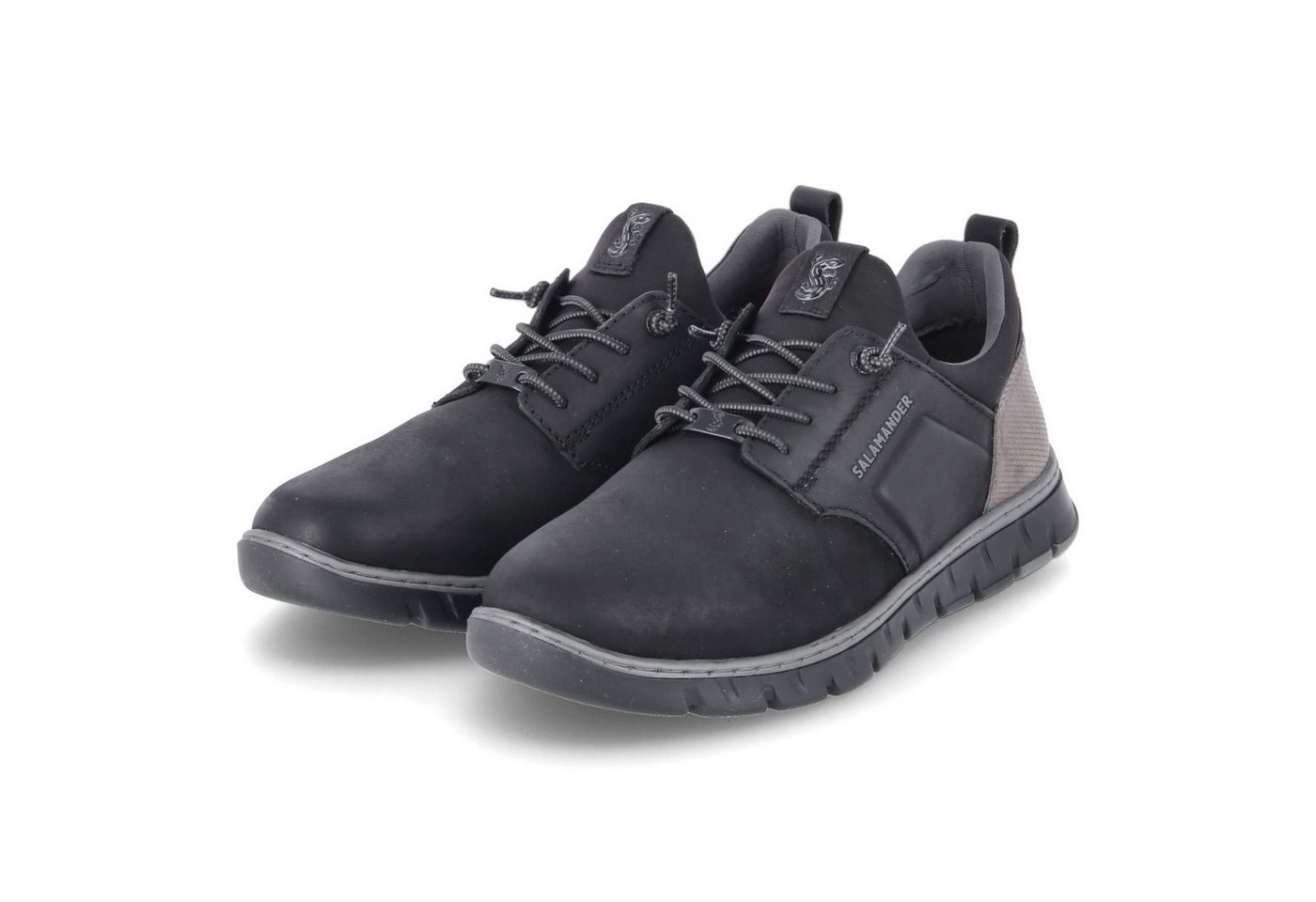 Salamander E31ASB611200-1000 Herren Leder schwarz Schnürschuh