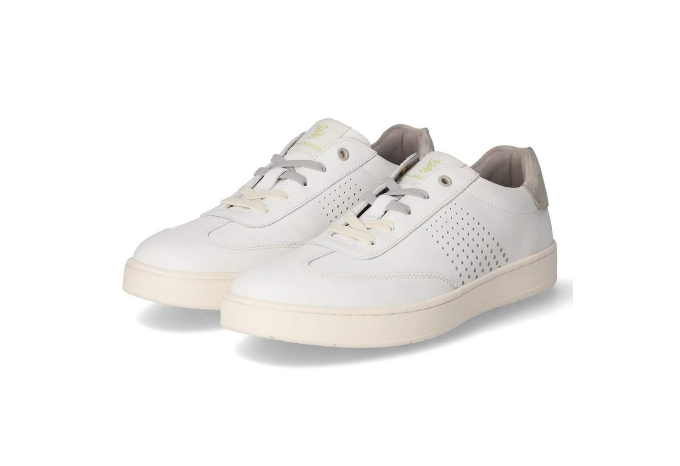 Salamander E31ASD011000-2000 SP Herren Glattleder weiss Schnürschuh