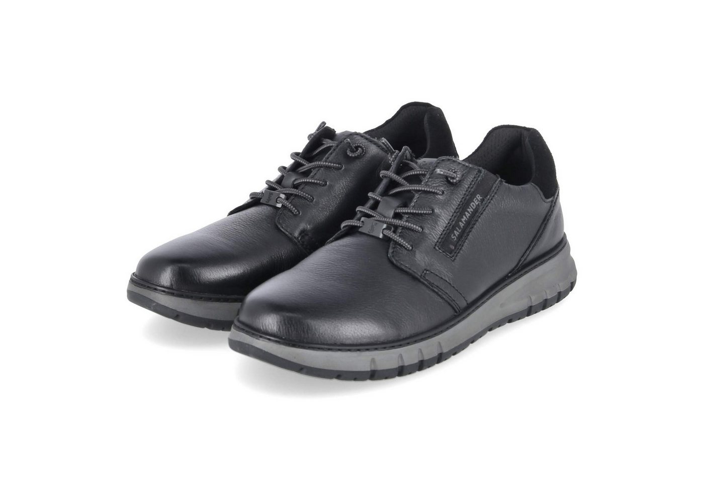 Salamander E31AV0011000-1000 SP Herren Glattleder schwarz Schnürschuh