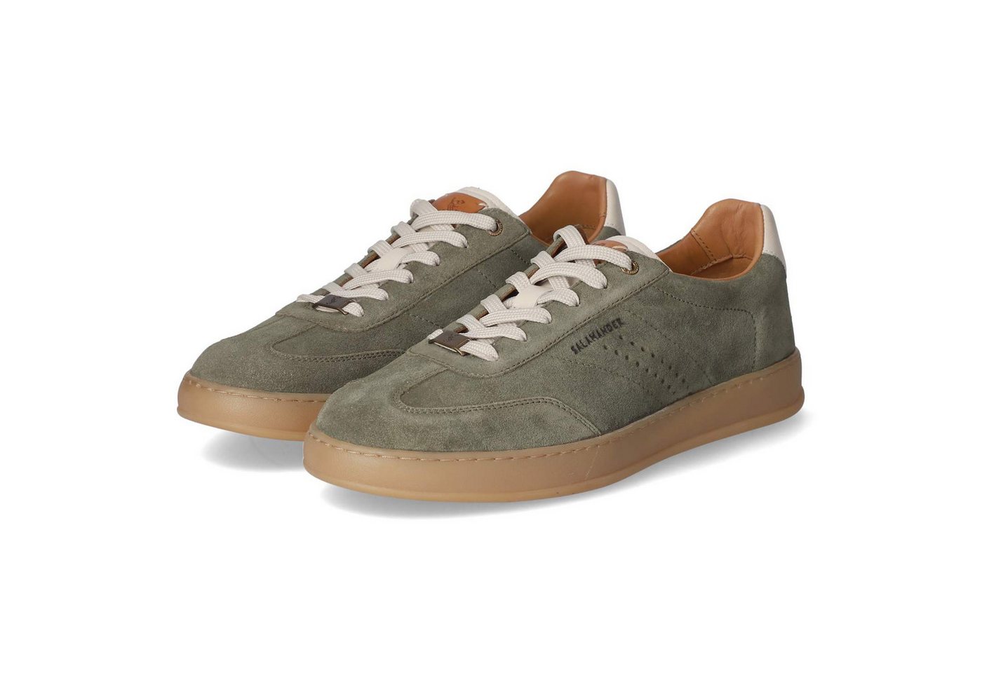 Salamander E31AWI021400-7100 Herren Rauleder green Schnürschuh