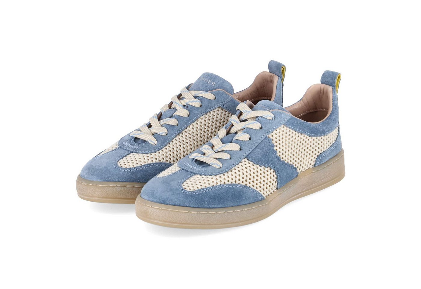 Salamander F31ARN021469-4221 Damen Leder & Textil blue Schnürschuh