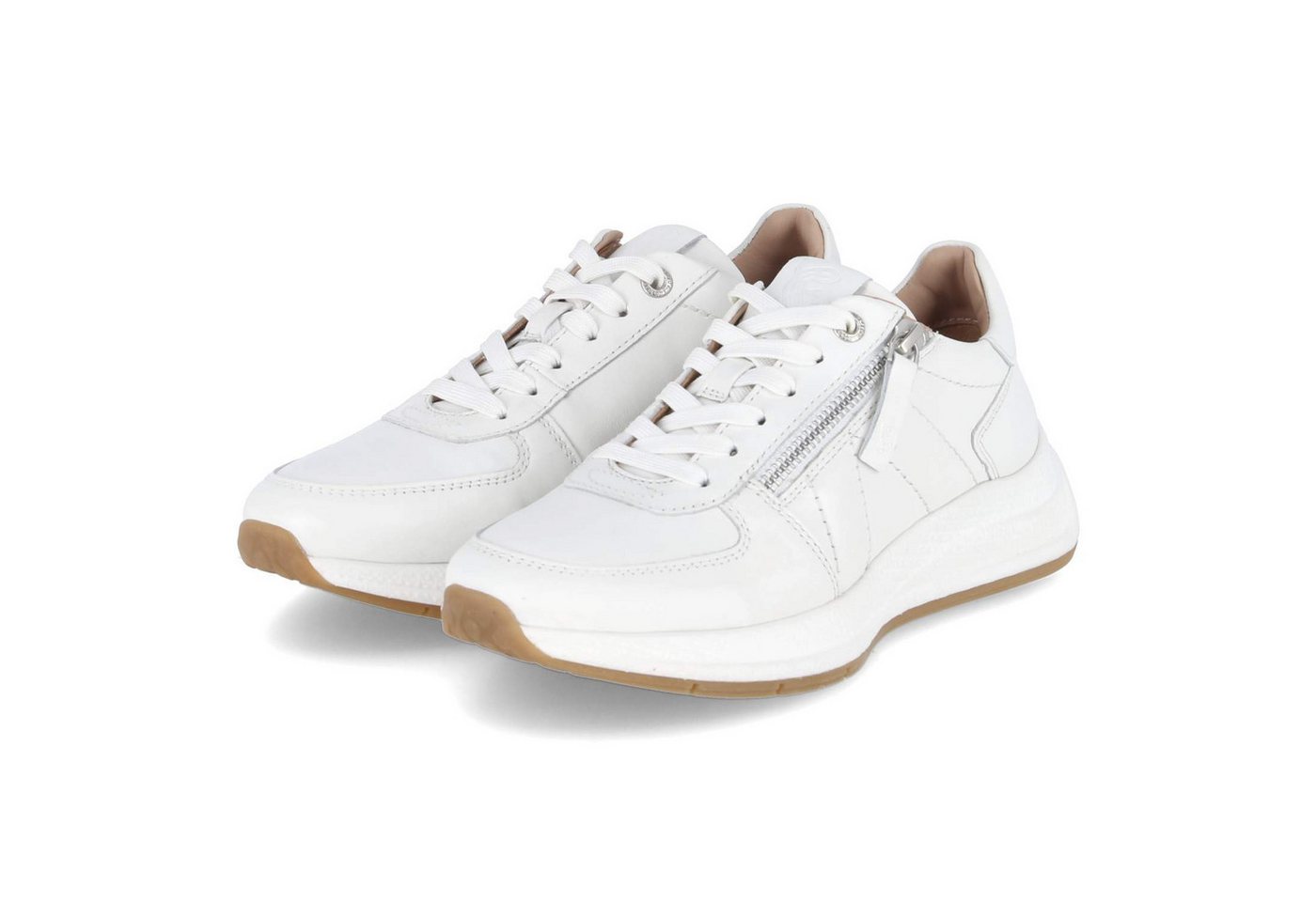 Salamander F31ARQ024000-2000 Damen Glattleder weiss Schnürschuh