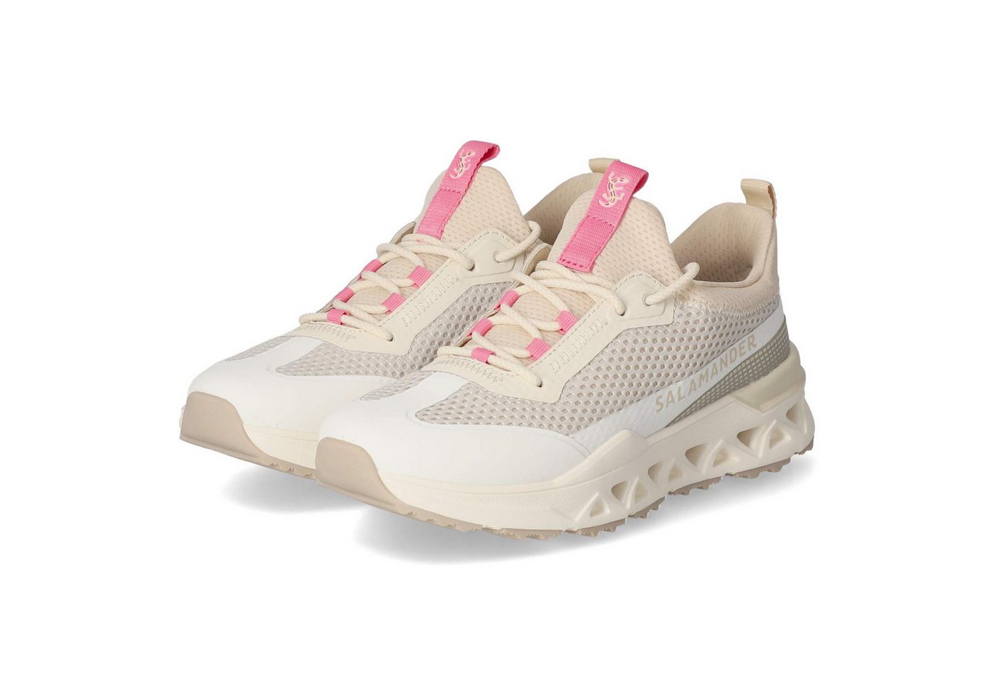 Salamander F31ARR606969-5281 Damen Textil & Synthetik beige Schnürschuh