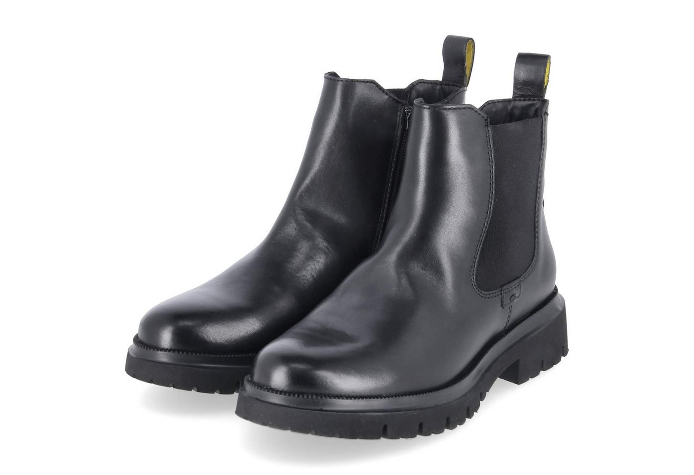 Salamander F31AU4301000-1010 Damen Glattleder schwarz Schlupfstiefel