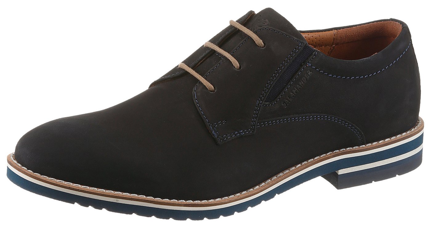 Salamander Schnürschuh Schnürer, Business Schuh, Halbschuh mit Blockabsatz