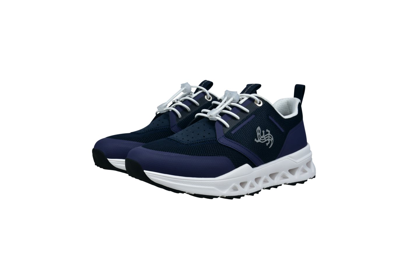 Salamander Slip-On Sneaker Sportschuh, Schlupfschuh, Slipper mit Schnellverschluss (blau)