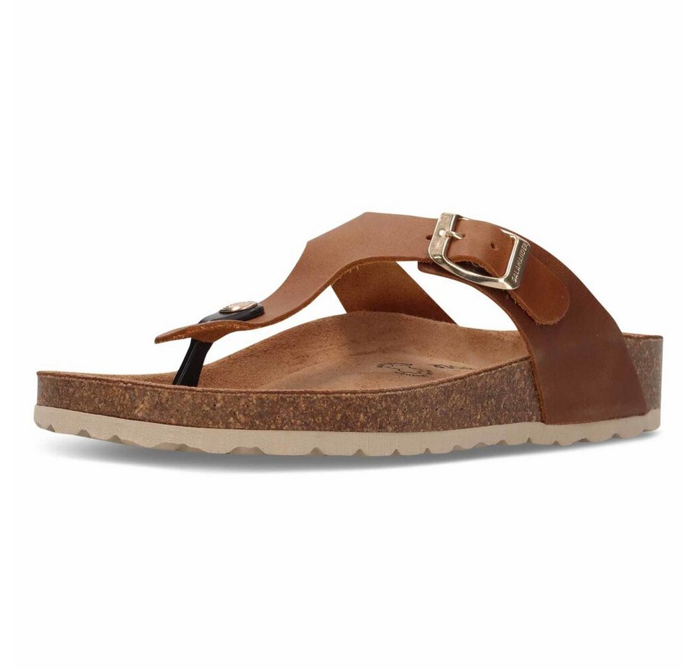 Salamander - Toe Post Sandals - Braun Pantolette