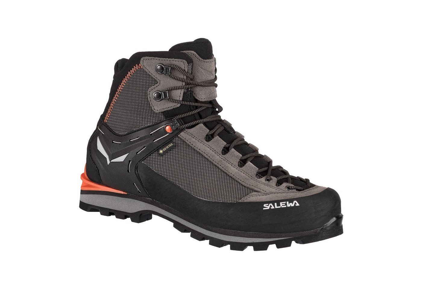 Salewa Crow GTX (Berg-Trekking, Veloursleder, wasserdicht) braun Herren Wanderschuh