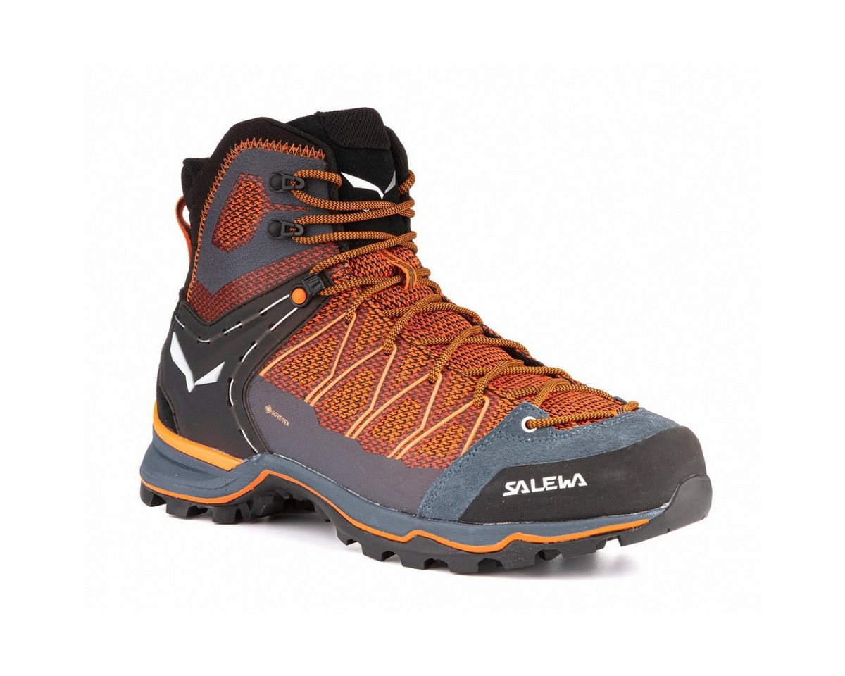 Salewa Mtn Trainer Lite Mid GTX (Trekking, wasserdicht) orange/schwarz Herren Wanderschuh