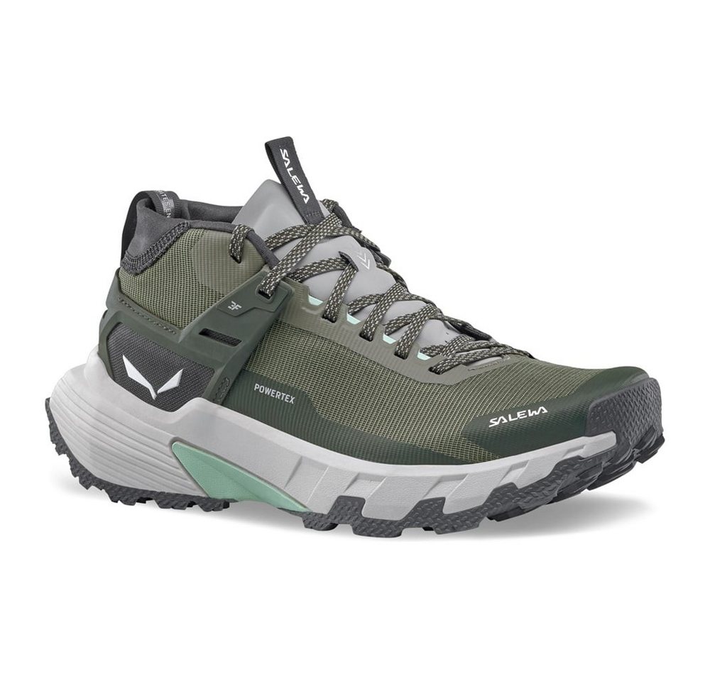 Salewa Pedroc 2 MID PTX (Speed-Hiking, wasserdicht) dunkelgrün/grau Damen Wanderschuh