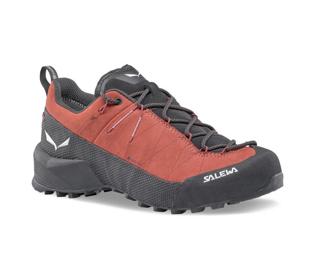 Salewa Wildfire Leather 2 GTX (Zustieg, Nubukleder, wasserdicht) rot/schwarz Wanderschuh