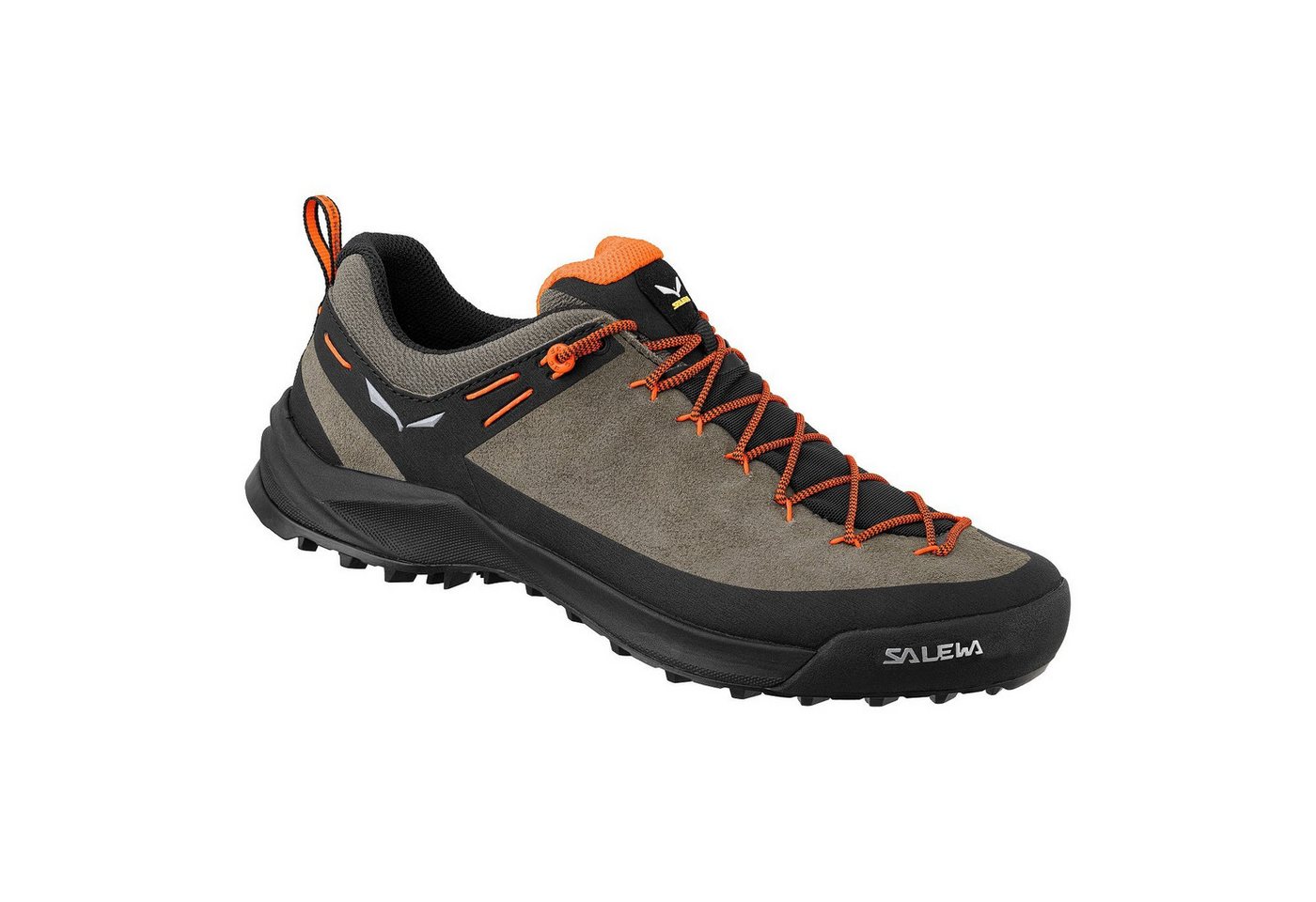 Salewa Wildfire Leather (Zustieg, Wildleder) braun Herren Wanderschuh