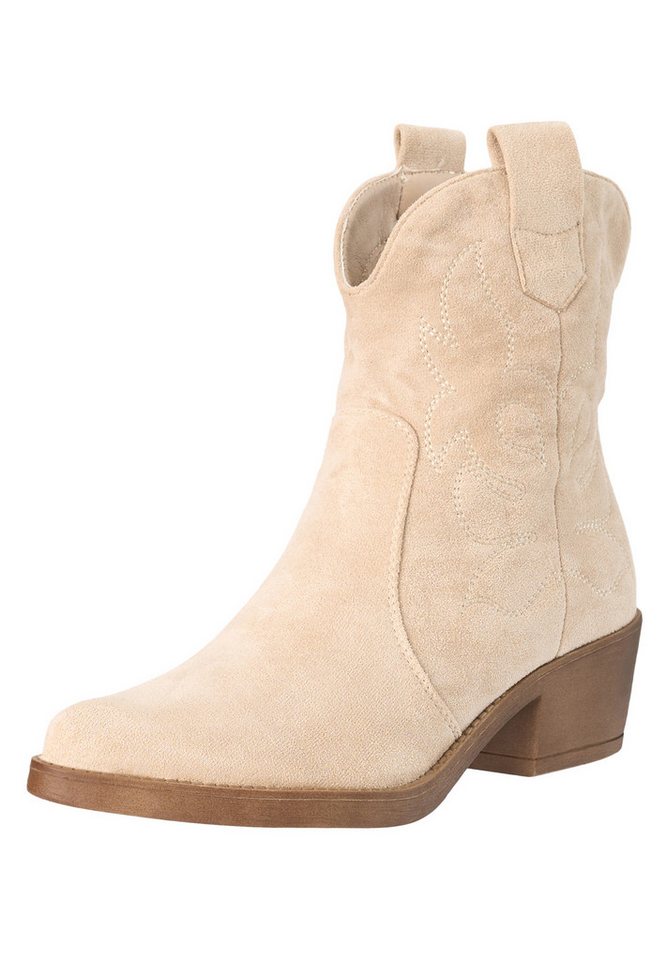 Salinyang Cowboy-Stiefeletten Stiefelette