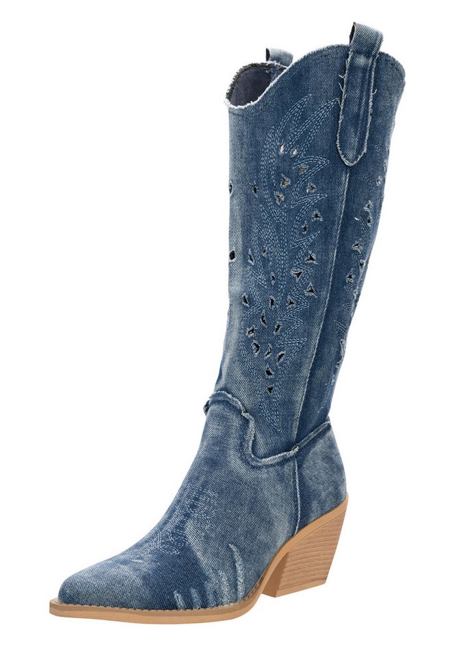 Salinyang Stiefel Cowboystiefel