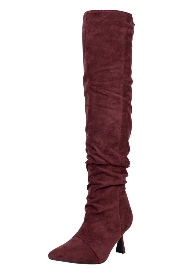 Salinyang Stiefel Overkneestiefel