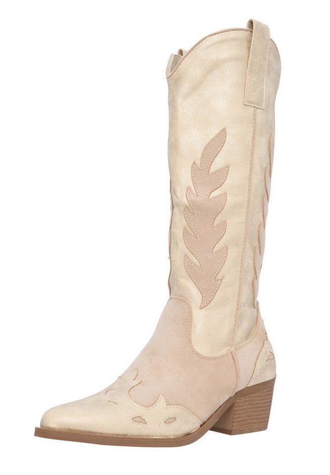 Salinyang Stiefel Stiefel (gold)