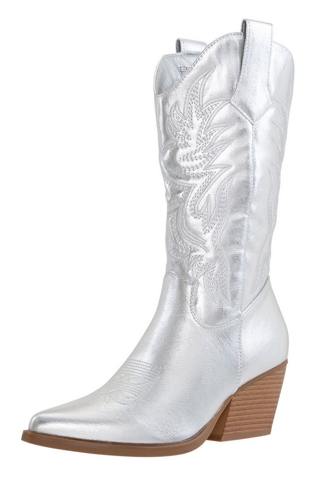 Salinyang Stiefel Stiefel (silber)