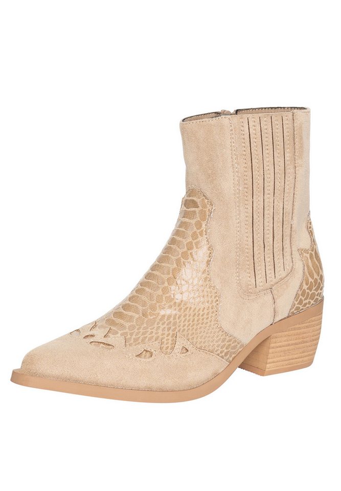 Salinyang Stiefeletten Stiefelette (beige)