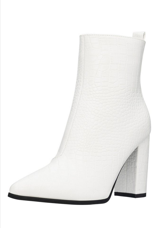 Salinyang Stiefeletten Stiefelette (weiß)