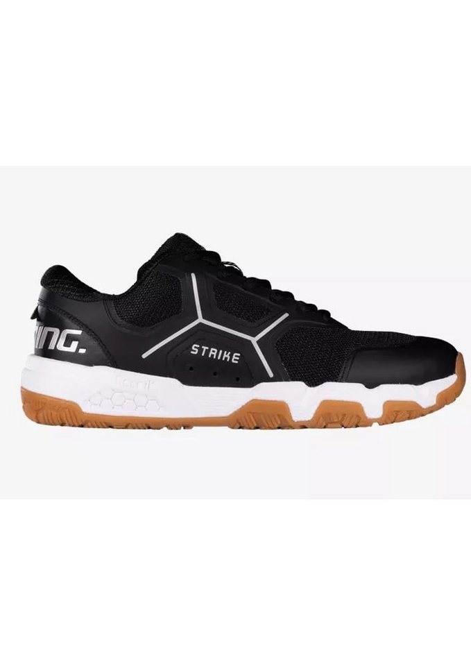 Salming Hallen-Indoorschuhe Recoil Strike (Leichtigkeit) #23 schwarz Herren Badmintonschuh
