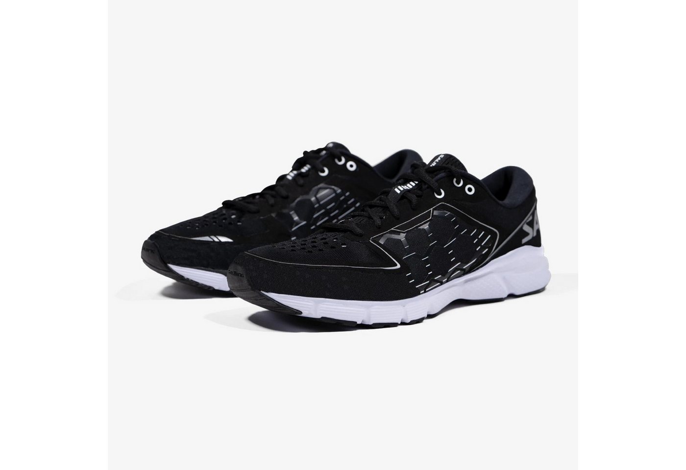 Salming Recoil Lyte (Leichtigkeit) schwarz/weiss Herren Laufschuh