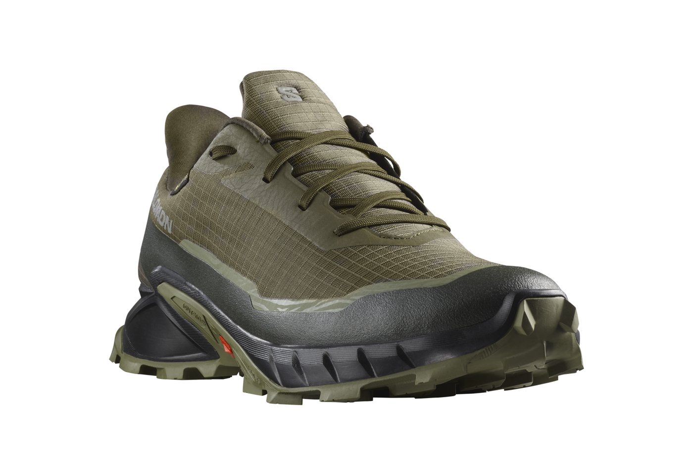 Salomon ALPHACROSS 5 GORE-TEX Trailrunningschuh wasserdicht, Trailrunningschuhe (grün)