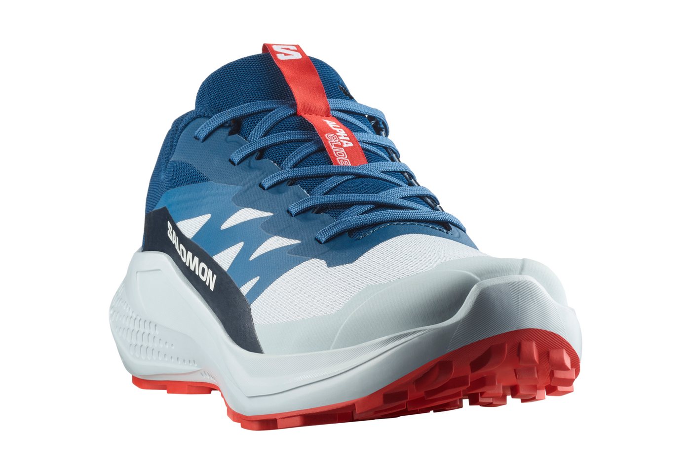 Salomon ALPHAGLIDE Trailrunningschuh wasserdicht (blau)