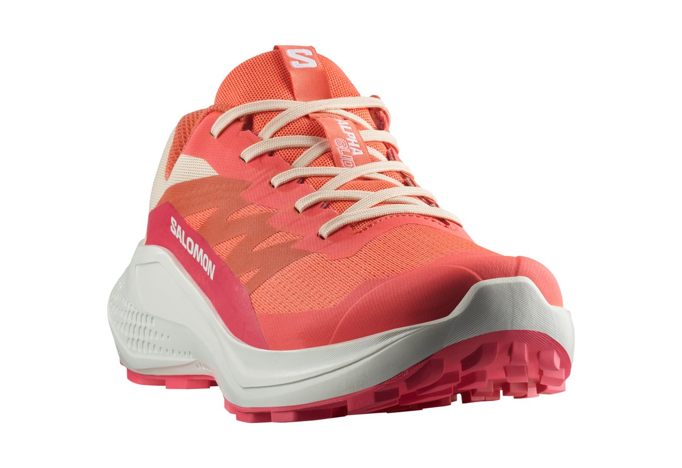 Salomon ALPHAGLIDE W Trailrunningschuh wasserdicht (orange)