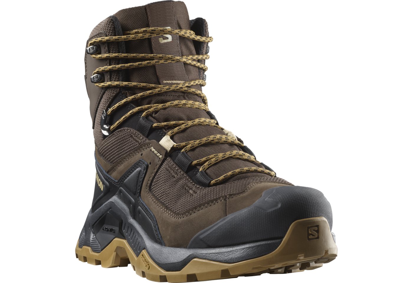 Salomon QUEST ELEMENT GORE-TEX Wanderschuh wasserdicht (braun)