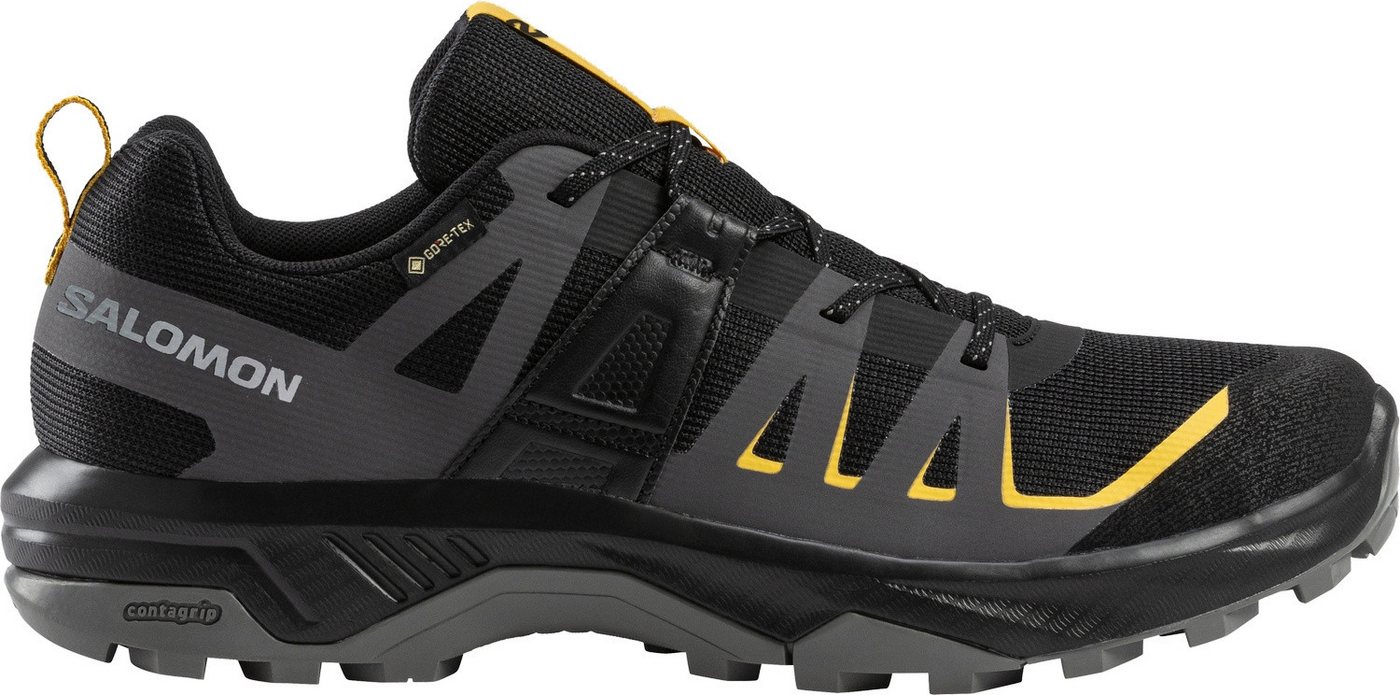 Salomon SHOES EXTEND GTX Black/Asphalt/Spicym BLACK/ASPHALT/SPICY MUSTARD Wanderschuh