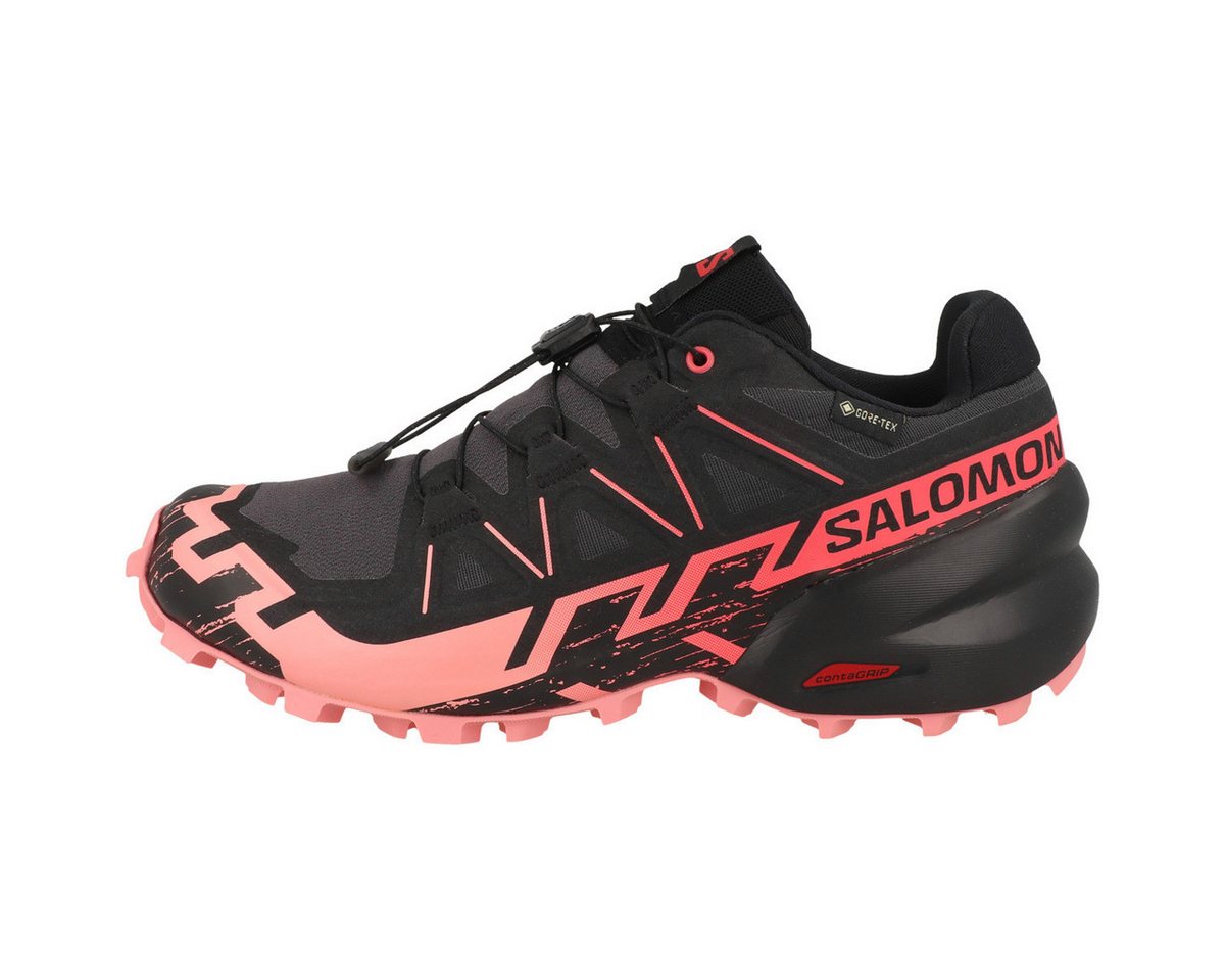 Salomon Speedcross 6 GTX Damen Laufschuh Sneaker, Turnschuhe, Sportschuhe, Running, Joggingschuhe (grau)