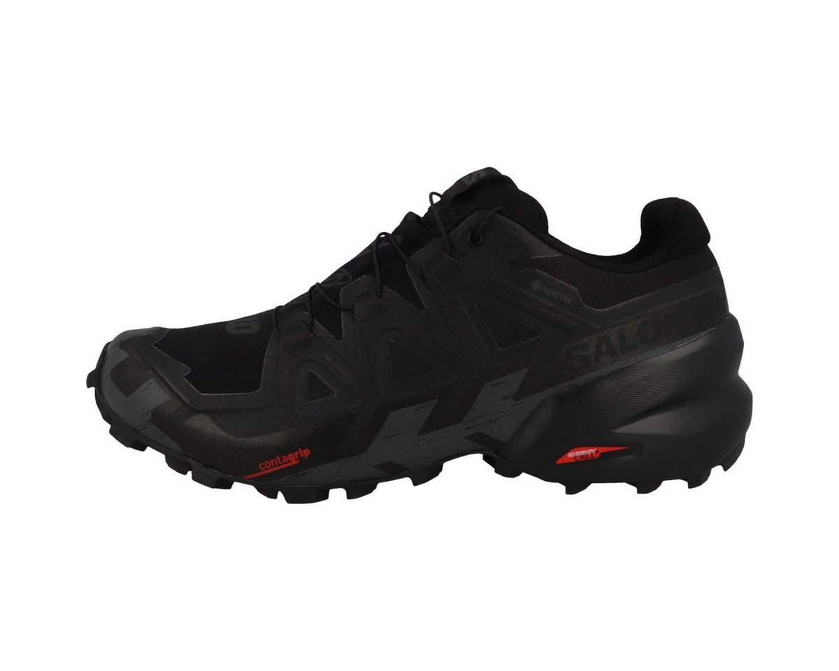 Salomon Speedcross 6 GTX Herren Laufschuh Sneaker, Turnschuhe, Sportschuhe, Running, Joggingschuhe (schwarz)