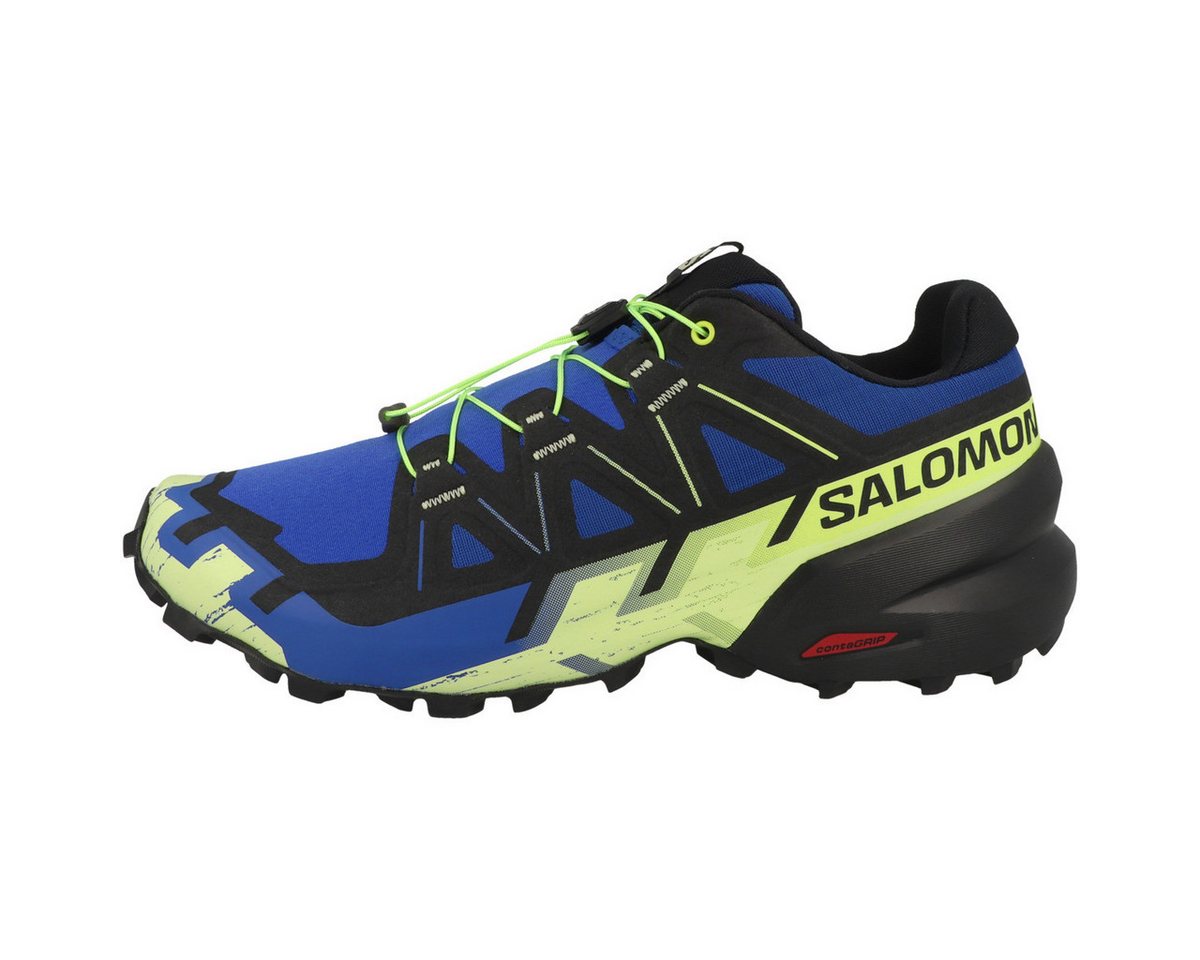 Salomon Speedcross 6 Herren Laufschuh Sneaker, Turnschuhe, Sportschuhe, Running, Joggingschuhe (blau)
