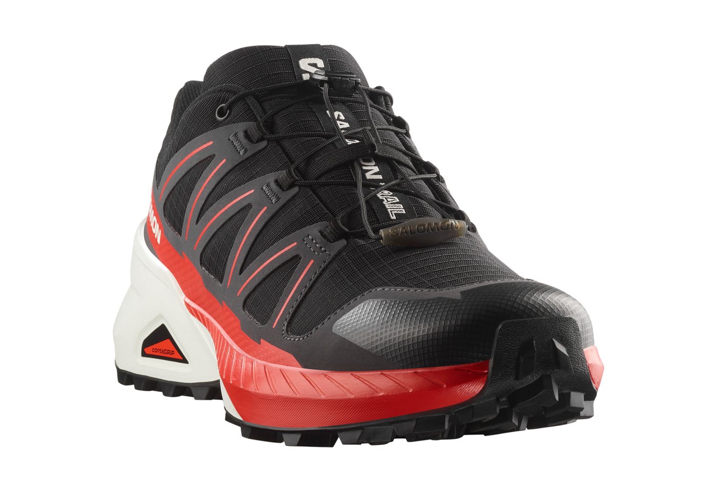 Salomon SPEEDCROSS PEAK Trailrunningschuh (schwarz/rot)