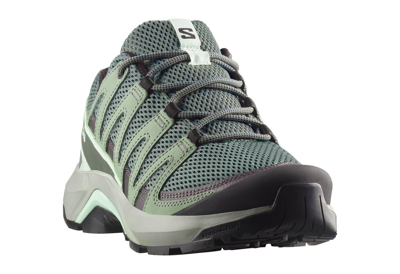 Salomon X-ADVENTURE RECON W Wanderschuh wasserdicht (grün)