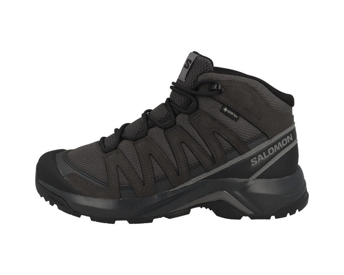 Salomon X-Recon Mid GTX Herren Outdoorschuh Wanderschuhe, Trekking, Hiking, Freizeitschuhe, Schnürschuhe