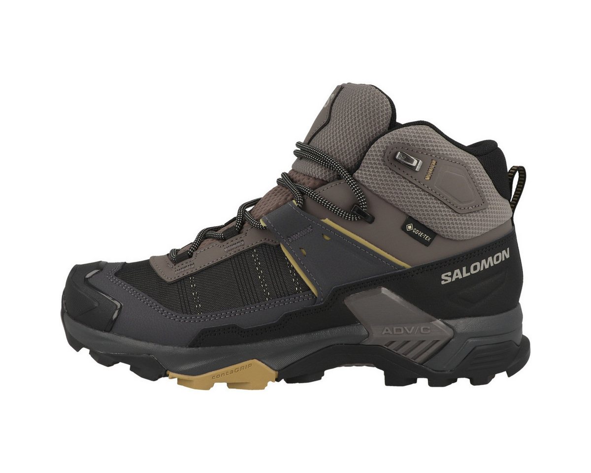 Salomon X Ultra 5 Mid GTX Herren Outdoorschuh Wanderschuhe, Trekking, Hiking, Freizeitschuhe, Schnürschuhe