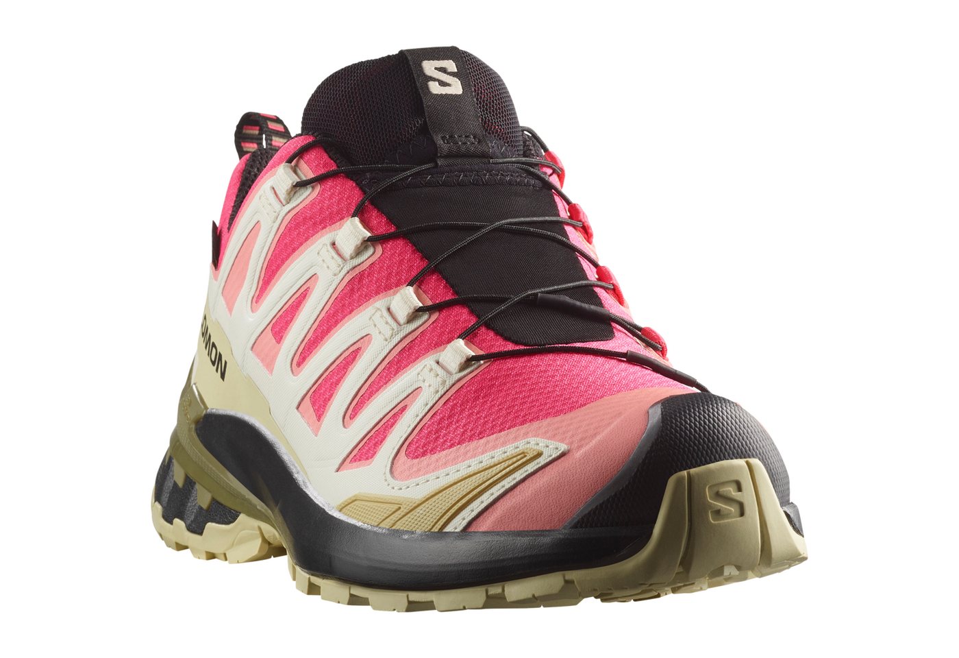 Salomon XA PRO 3D V9 GORE-TEX W Laufschuh wasserdicht (rot/grün)