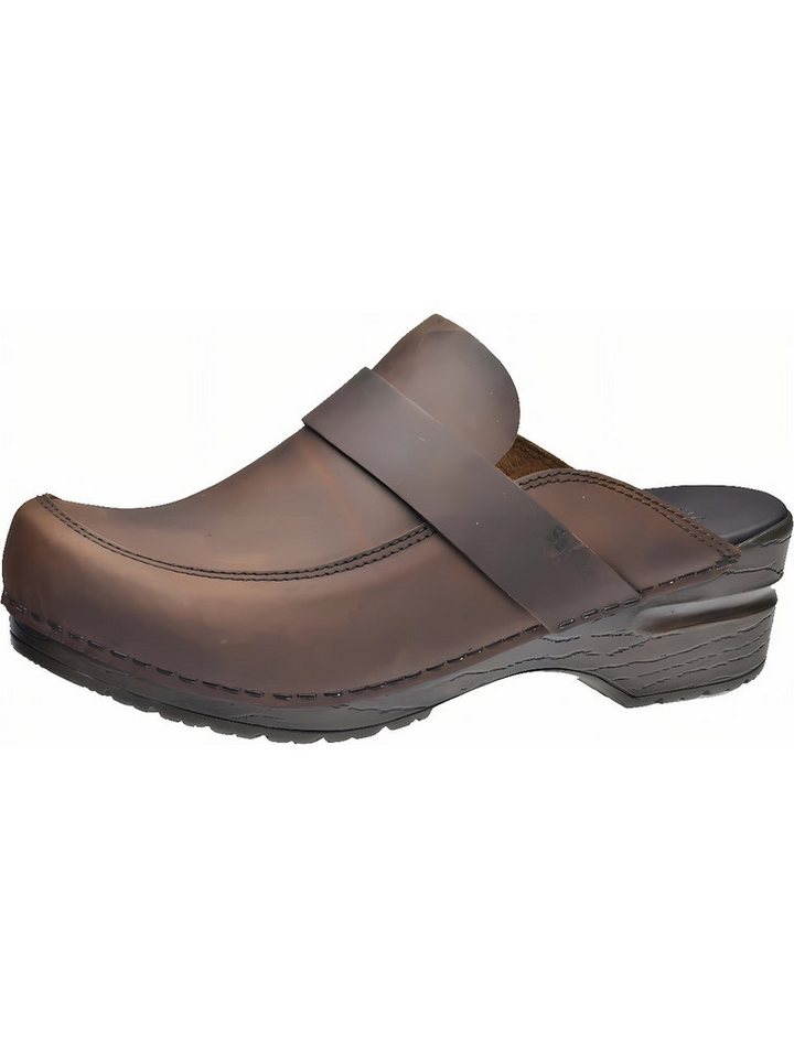 Sanita Original-Knaus Open Clog (braun)