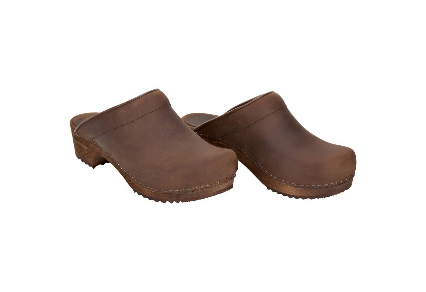 Sanita Wood Chrissy Clog (braun)